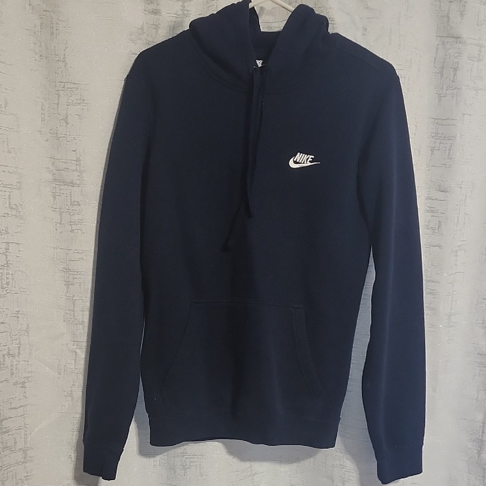 Nike Men's Dark Blue Hoodie